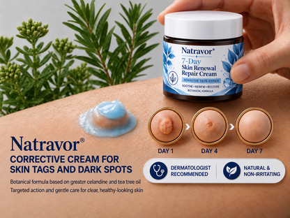 Natravor® 7-Day Skin Renewal Repair Cream — Soothe Itching, Then Restore (Gentle, Pain-Free Skin Repair Formula) 💎